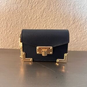 Dark Blue Michael Kors Small Wallet